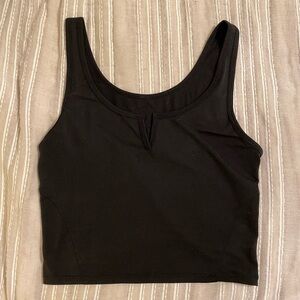 Lululemon Cropped Henley Tank Top